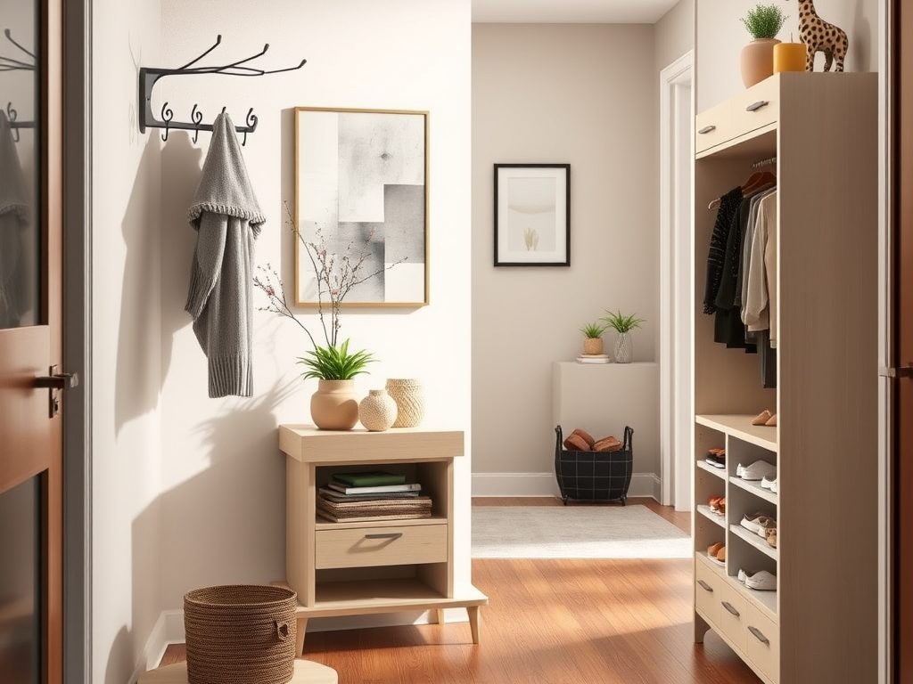 Meble do przechowywania w przedpokoju: jak połączyć funkcjonalność z estetyką i wygodą użytkowania