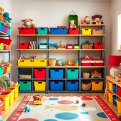 Przechowywanie zabawek: jak zorganizować dziecięcy pokój, by łączył porządek z kreatywnością
