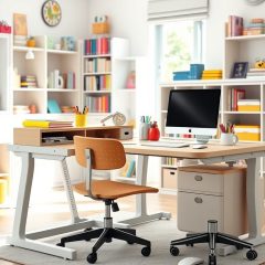 Jak wybrać biurko dla dziecka, by wspierało zdrową postawę i efektywną naukę?