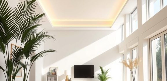Jak optycznie podnieść sufit: sprawdzone triki aranżacyjne dla większej przestrzeni i światła