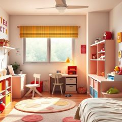 Pokój dziecka: jak urządzić funkcjonalną i bezpieczną przestrzeń do nauki, zabawy i odpoczynku