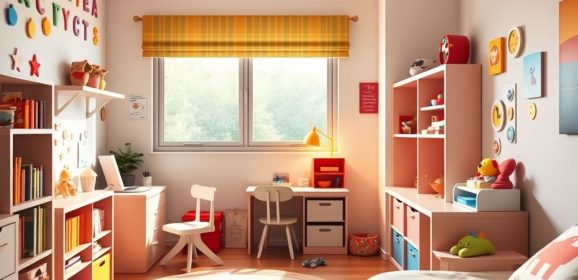 Pokój dziecka: jak urządzić funkcjonalną i bezpieczną przestrzeń do nauki, zabawy i odpoczynku
