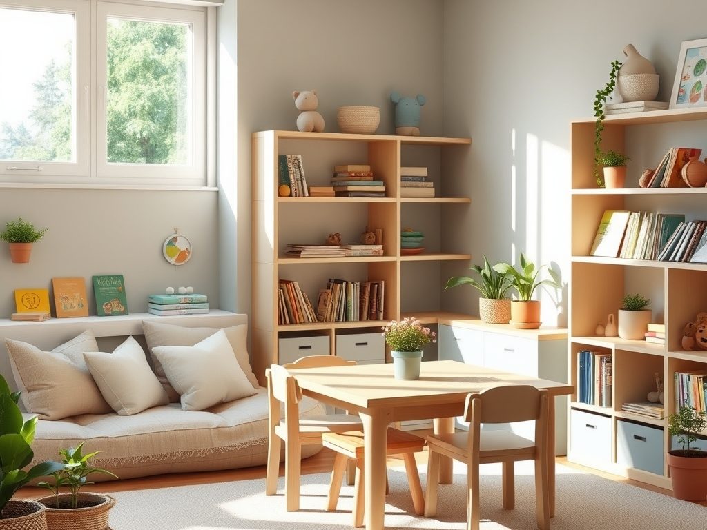 Pokój dziecka Montessori: jak zorganizować przestrzeń wspierającą samodzielność i rozwój dziecka